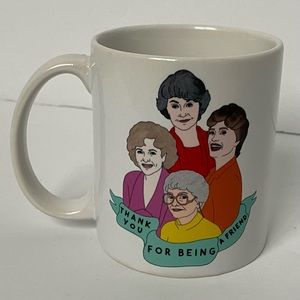 Golden Girls Mug Vintage Ceramic TV Show Blanch Rose Dorothy Sophia Coffee Tea